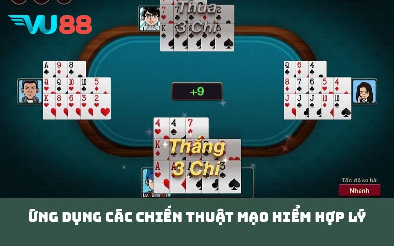 Ứng dụng các chiến thuật mạo hiểm hợp lý